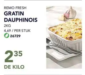 Bidfood REMO FRESH GRATIN DAUPHINOIS aanbieding