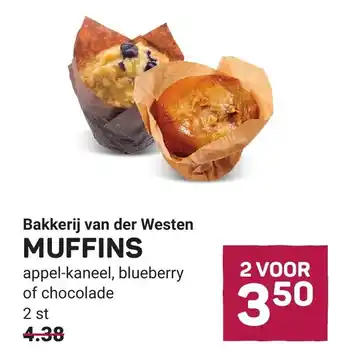 Bakkerij van der Westen MUFFINS