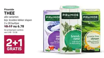 Ekoplaza Piramide THEE aanbieding