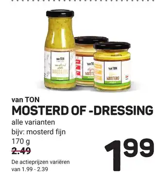 Ekoplaza van TON MOSTERD OF DRESSING aanbieding