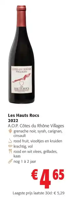 Colruyt Les Hauts Rocs 2022 aanbieding