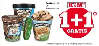 Spar Ben & Jerry's IJs aanbieding