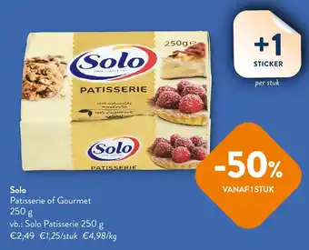OKay Solo Patisserie of Gourmet 250 g aanbieding