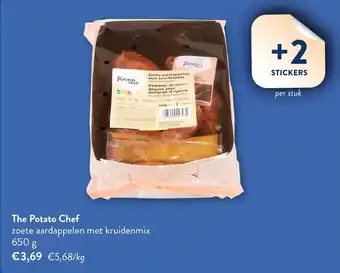 OKay The Potato Chef zoete aardappelen met kruidenmix 650 g aanbieding