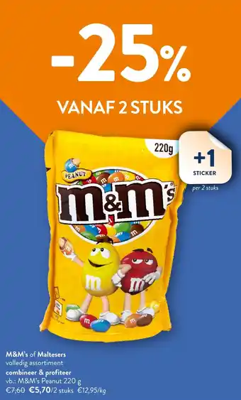 OKay M&M's of Maltesers aanbieding