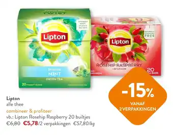 OKay Lipton alle thee aanbieding