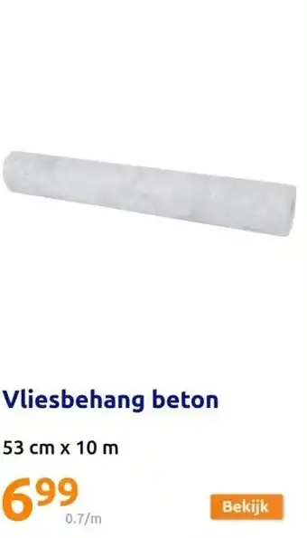 Action Vliesbehang beton aanbieding