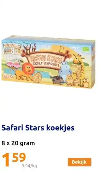 Action Safari Stars koekjes aanbieding