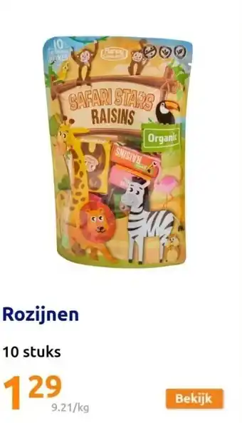 Action Rozijnen aanbieding