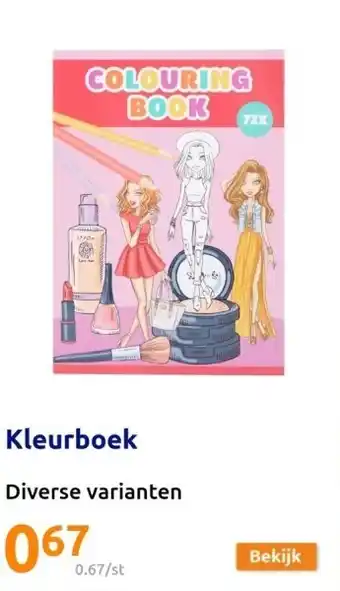 Action Kleurboek aanbieding