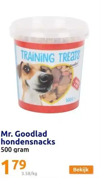 Action Mr. Goodlad hondensnacks aanbieding