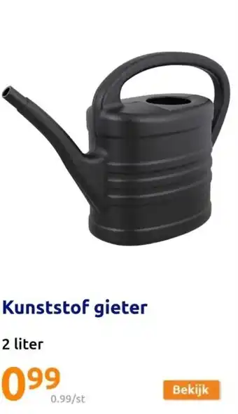 Action Kunststof gieter aanbieding