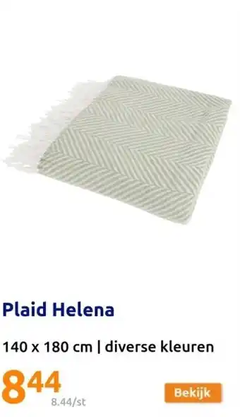 Action Plaid Helena aanbieding