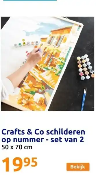 Crafts & Co schilderen op nummer - set van 2