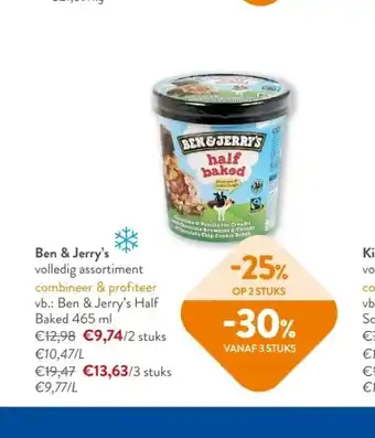 OKay Ben & Jerry's volledig assortiment aanbieding