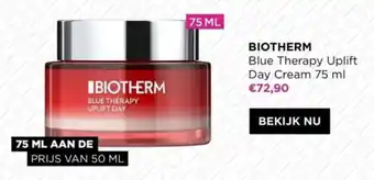 ICI PARIS XL BIOTHERM Blue Therapy Uplift Day Cream 75 ml aanbieding