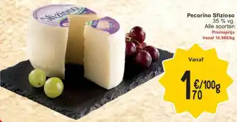 Cora Pecorino Sfizioso 100g aanbieding