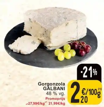 Cora Gorgonzola GALBANI 100g aanbieding