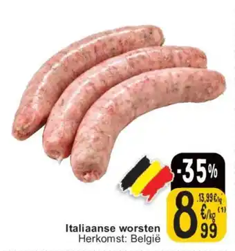 Cora Italiaanse worsten aanbieding