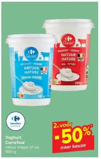 Carrefour Yoghurt Carrefour aanbieding