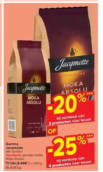 Carrefour Gamma Jacqmotte aanbieding