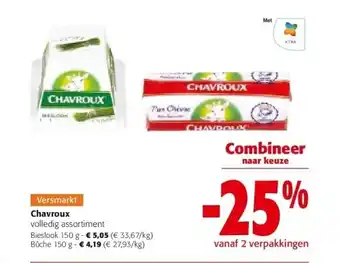 Colruyt Chavroux aanbieding