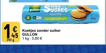 Cora Koekjes zonder suiker GULLON aanbieding