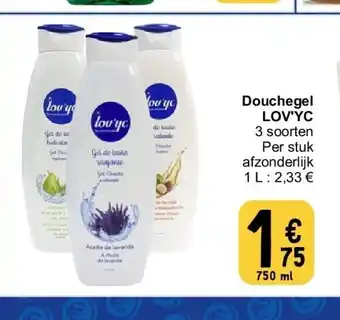 Cora Douchegel LOV'YC aanbieding