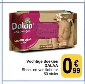 Cora Vochtige doekjes DALAA aanbieding