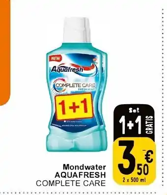 Cora Mondwater AQUAFRESH aanbieding
