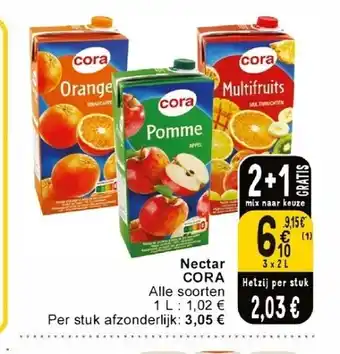 Cora Nectar CORA aanbieding