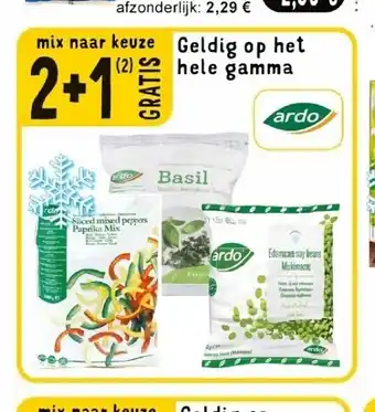 Cora Geldig op het hele gamma aanbieding