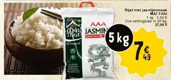 Cora Rijst met Jas mijnsmaak MAI THAI aanbieding