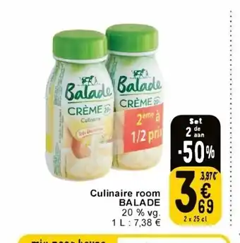 Cora Culinaire room BALADE aanbieding