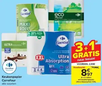 Carrefour Keukenpapier Carrefour aanbieding