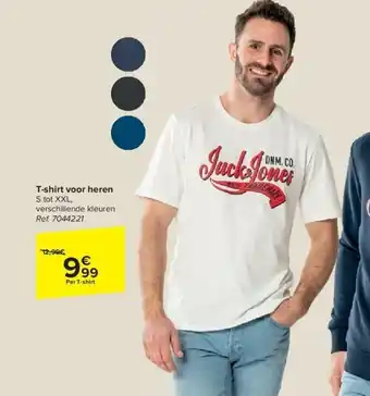 Carrefour T-shirt voor heren aanbieding