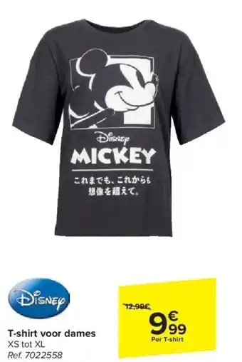 Carrefour T-shirt voor dames aanbieding