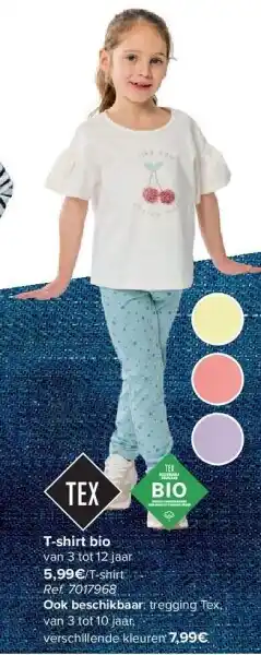 Carrefour T-shirt bio aanbieding