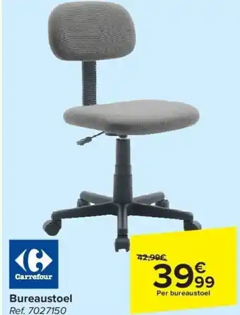 Carrefour Bureaustoel aanbieding