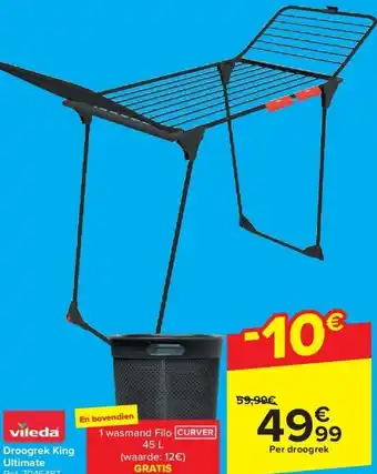 Carrefour Droogrek King Ultimate aanbieding