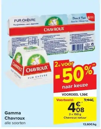 Carrefour Gamma Chavroux aanbieding