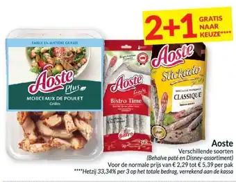 Intermarché Aoste aanbieding