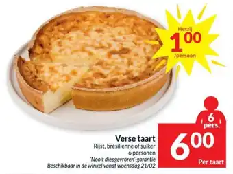 Intermarché Verse taart Per taart aanbieding