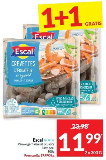 Intermarché Escal 2 x 300 g aanbieding