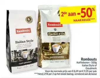 Intermarché Rombouts aanbieding