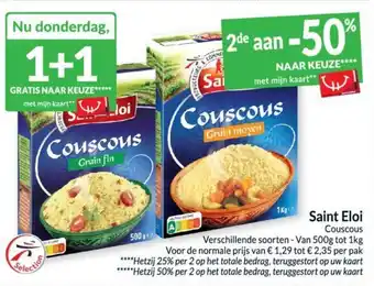 Intermarché Saint Eloi Couscous aanbieding