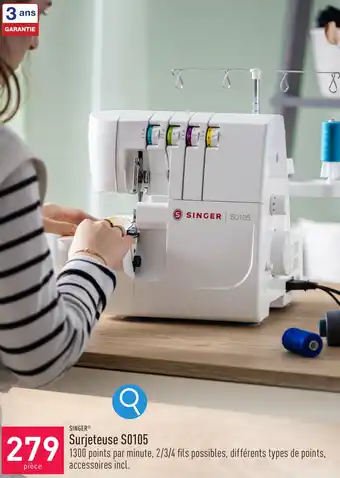 ALDI SINGER Surjeteuse S0105 aanbieding