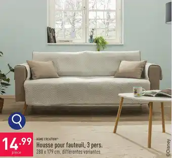 ALDI HOME CREATION Housse pour fauteuil, 3 pers. 280 x 179cm aanbieding