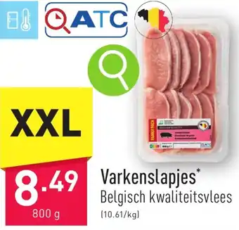 Varkenslapjes 800g