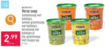 ALDI Bistro'Vite Verse soep 950ml aanbieding